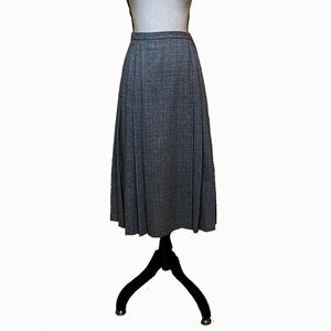 🌸ViTG Pendleton Herringbone Pleated Skirt C10